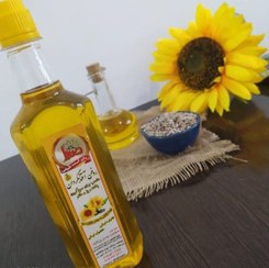 تصویر روغن آفتابگردان نیم لیتری 