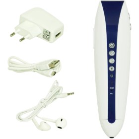 تصویر قلم قرآنی بصیر 32گیگ بلوتوثی بدون قرآن همراه با دفترچه و کیف چرم کوچک پاسپورتی کد 104424 