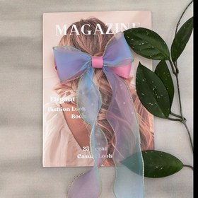 تصویر پاپیون حریر شاین 