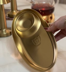 تصویر مزه خوری قایقی استیل 