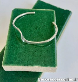 تصویر بنگل موج دار استیل 