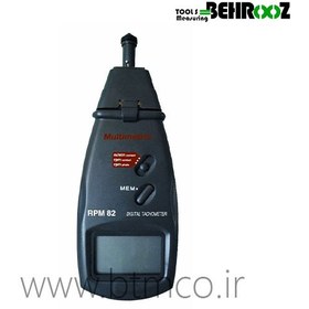 تصویر دورسنج دیجیتالی مولتی‌متریکس مدل RPM82 Multimetrix RPM82 Distance Measurer Digital tachometer