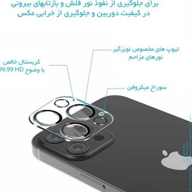 تصویر گلس محافظ لنز گوشی IPHONE 13 مدل شیشه ای 