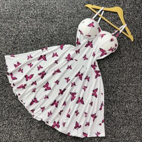 تصویر پیراهن بلند عروسکی 