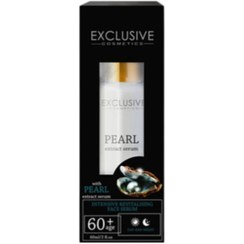 تصویر سرم ضد چروک رتینول اکسکلوسیو Exclusive skin nourishing and revitalizing serum With pearl extract 60 +