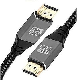 تصویر 4K HDMI Cable 6M HDMI Lead - Ultra High-Speed 18Gbps HDMI 2.0b Cord 4K@60Hz Support Fire TV, Ethernet, Audio Return, Video UHD 2160p, HD 1080p, 3D for Xbox PlayStation PS3 PS4 PC Projector - IBRA 