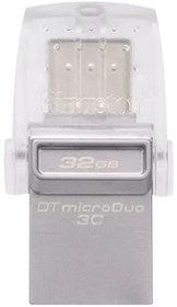 تصویر فلش مموری 32 گیگابایت Kingston مدل DataTraveler microDuo 3C 