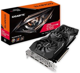 تصویر کارت گرافیک گیگابایت GIGABYTE RX 5700 XT 8G استوک 