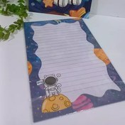 تصویر برگه آ۴ طرح دار حاشیه دار 