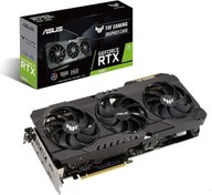 تصویر کارت گرافیک ایسوس TUF RTX 3080 OC ظرفیت ۱۰ گیگابایت GDDR6X 