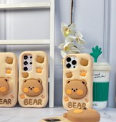 تصویر قاب سیلیکونی Bear مناسب سامسونگ S23 Ultra 