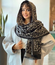 تصویر شال موهر پلنگی پاوان 