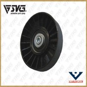 تصویر غلطک هرزگرد تسمه سفت کن دینام موتورXU7 برند عظام 