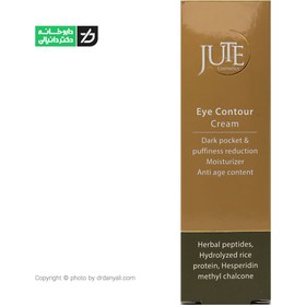 تصویر کرم دور چشم ژوت ضد چروک Jute Eye Cream Rich Hyaluronic Acid 15ml