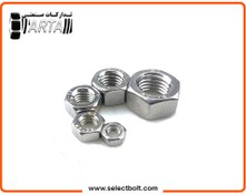 تصویر مهره شش گوش استیل سایز 22 (M22) 