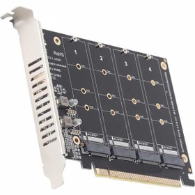 تصویر کارت تبدیل M2 SSD NVME به PCI مدل netpil-PCM 8050 