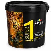 تصویر رنگ نیم پلاستیک مات الوان سوپر 1-12کیلو 
