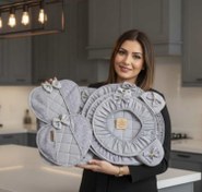 تصویر سرویس دم کنی ۱۲ تکه آشپزخانه پارچه نسوز 