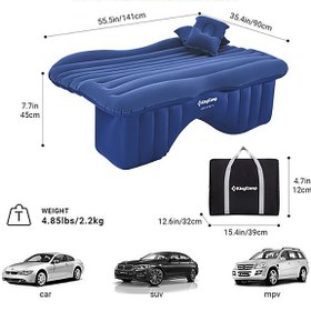 تصویر تشک بادی خودرو مدل 03 ظرفیت ۳ عدد 