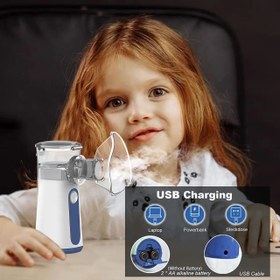 تصویر دستگاه تنفسی نبولایزر مدل Mesh Nebulizer UN205 