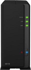 تصویر ذخیره ساز تحت شبکه برند Synology مدل DS118 - ارسال 20 الی 25 روز کاری 