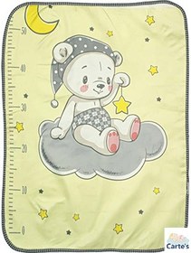 تصویر زیرانداز نوزاد مدل خرس و ستاره 