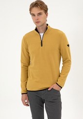 تصویر سویشرت مردانه آبی نفتی یو اس پولو 