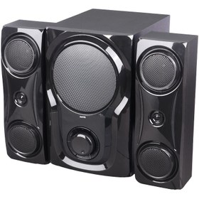 تصویر اسپیکر بلوتوثی رم و فلش خور Datis TS 2116U Max + ریموت کنترل DATIS TS 2116U Max DESKTOP WIRED SPEAKER