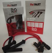 تصویر وایر شمع ساینا تقویتی دو سر برنج 