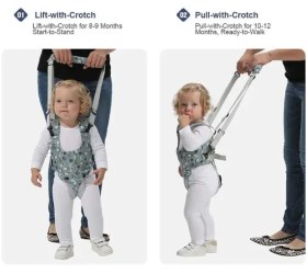 تصویر کمربند کمک آموزشی راه رفتن نوزاد طرح دار 