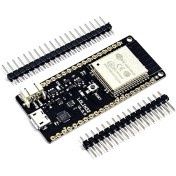 تصویر ماژول ESP32 WROOM-32 دارای بلوتوث و وای فای با مبدل CP2102 