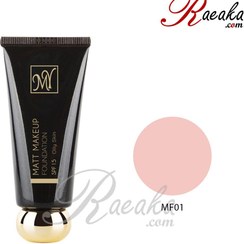 تصویر کرم پودر مای بلک دایموند Matt Makeup شماره 01 01 MY Black Diamond Matt Makeup