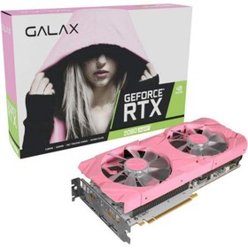 تصویر کارت گرافیک گلکس GeForce RTX 2080 Super EX PINK Edition GALAX GeForce RTX 2080 Super EX PINK Edition