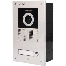 تصویر پنل آیفون تصویری آلدو مدل AL-4UCM با کارتخوان 