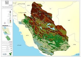 تصویر عنوان نقشه : مناطق نمونه گردشگری استان فارس 