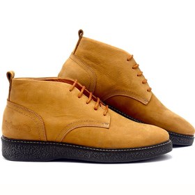 تصویر کفش بوت کلارک عسلی 