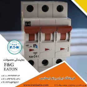 تصویر کلید مینیاتوری سه پل (سه فاز) F&G 