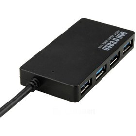 تصویر هاب 4 پورت USB 3.0 مدل UH-103U3 UH-103U3 4-Port USB 3.0 HUB