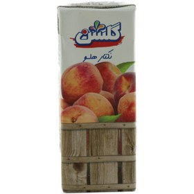 تصویر گلشن تتراپک 200cc هلو 