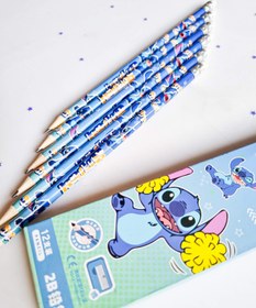 تصویر مداد سیاه پاک کن دار استیچ 