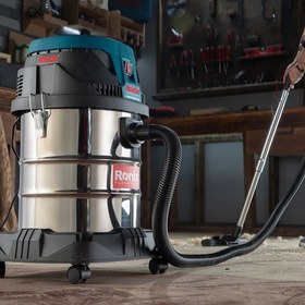 تصویر جارو برقی صنعتی 30 لیتری رونیکس کد 1231 Ronix 1231 Wet & dry vacuum cleaner-30L