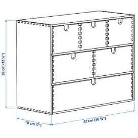 تصویر ارگانایزر ایکیا مدل moppe-4021 