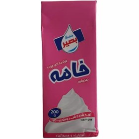 تصویر بصیر خامه کم چرب 200 گرم 