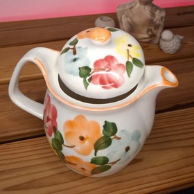 تصویر قوری گلدار شکس (shex) 