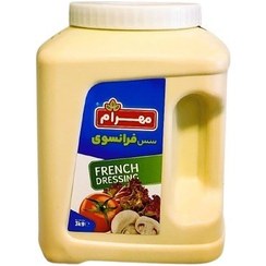 تصویر سس فرانسوی سطلی مهرام ۳۰۰۰ گرم دبه 