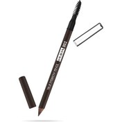 تصویر مداد ابرو ضد آب و ماندگار پوپا True Eyebrow Pencil 03 - قهوه‌ای تیره | پوپا | PUPA 