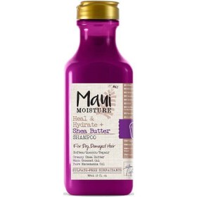 تصویر شامپو تقویت کننده موهای خشک شی باتر مائویی 385 میل Maui Moisture Heal & Hydrate Shea Butter Shampoo 385ml