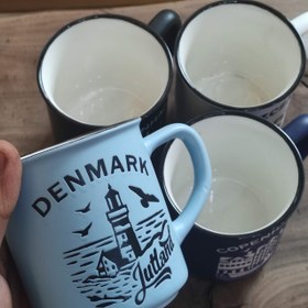 تصویر ماگ سرامیکی طرح کشور country mug
