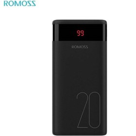 تصویر پاوربانک روموس ROMOSS ARES20 20000mAh مشکی 