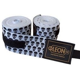 تصویر باند بوکس سفید Leon Mini Skulls Dry Head 5 متر By Leon 1982 